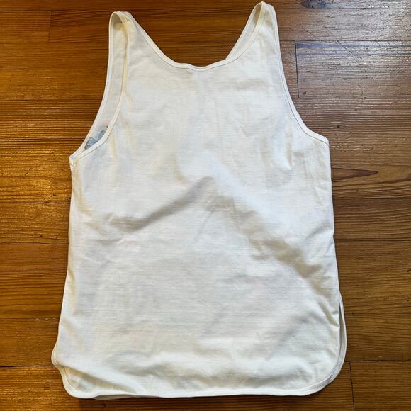 Marea Sport Cancun Mexico 90s white neon fish graphic tank SIZE M - Picture 4 of 4